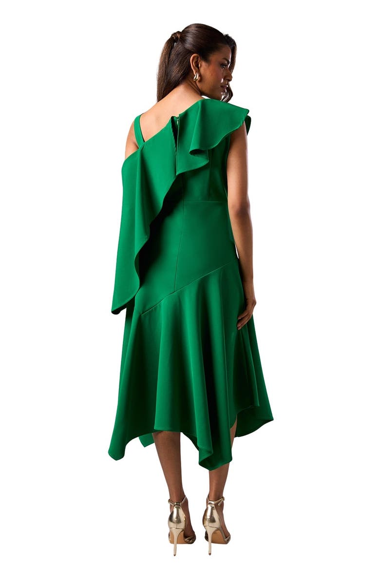 Coast Petite Midi Wedding Guest Dress, Alternate, color, Emerald