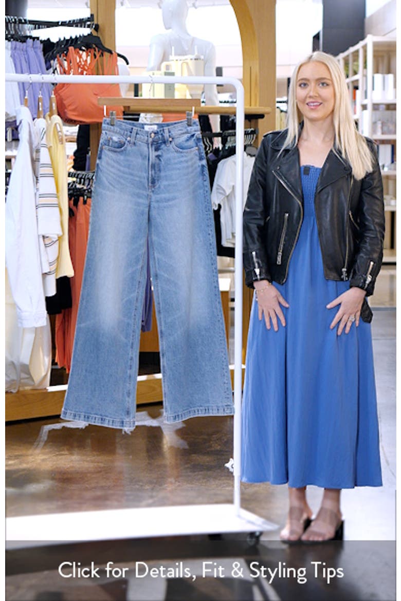 Lana High Waist Ultra Wide Leg Jeans video