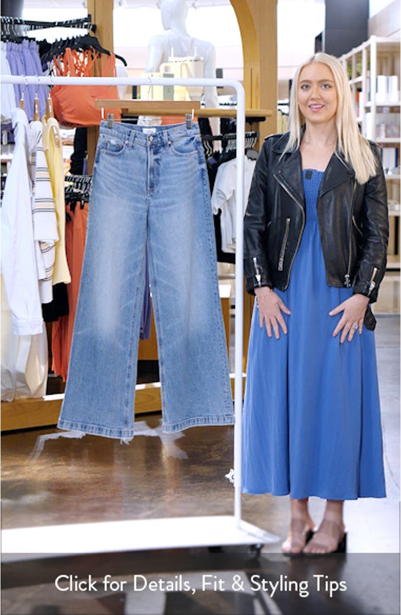 Lana High Waist Ultra Wide Leg Jeans, sales video thumbnail