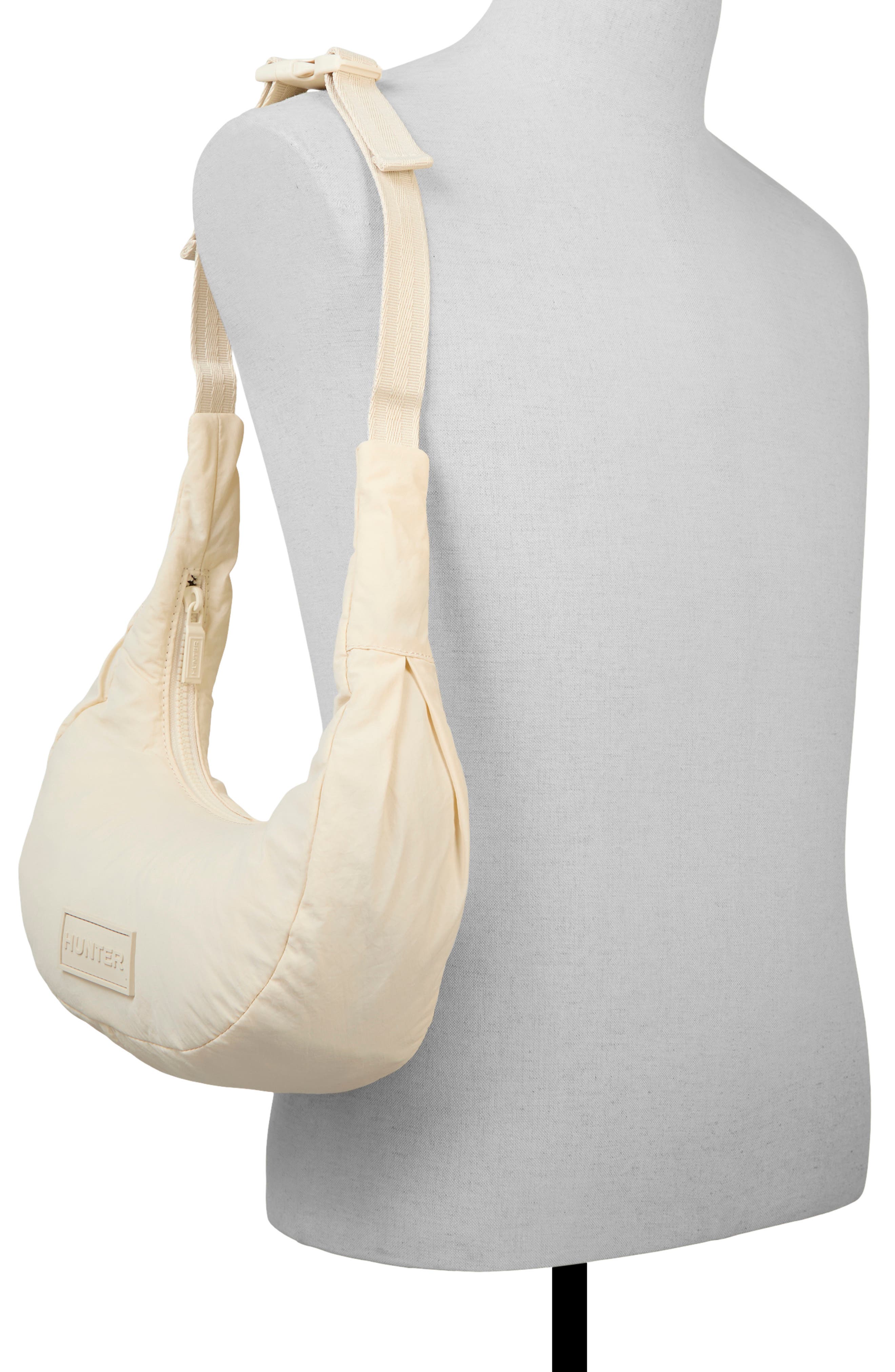 Hunter Mini Lune Shoulder Bag, Alternate, color, Cream