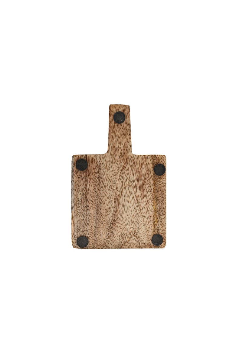 Mango Wood Utensil Rest, Alternate, color, Brown