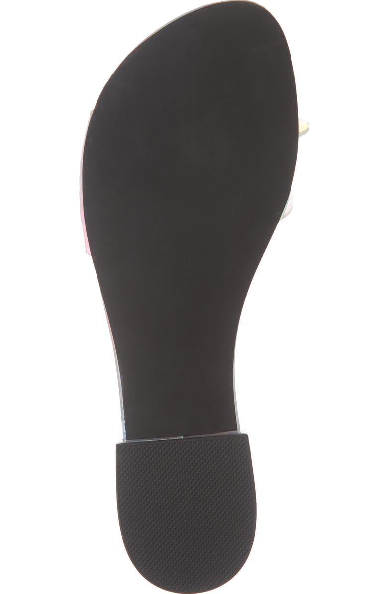 Jeffrey Campbell Snowflake Embellished Slide Sandal, Alternate, color,