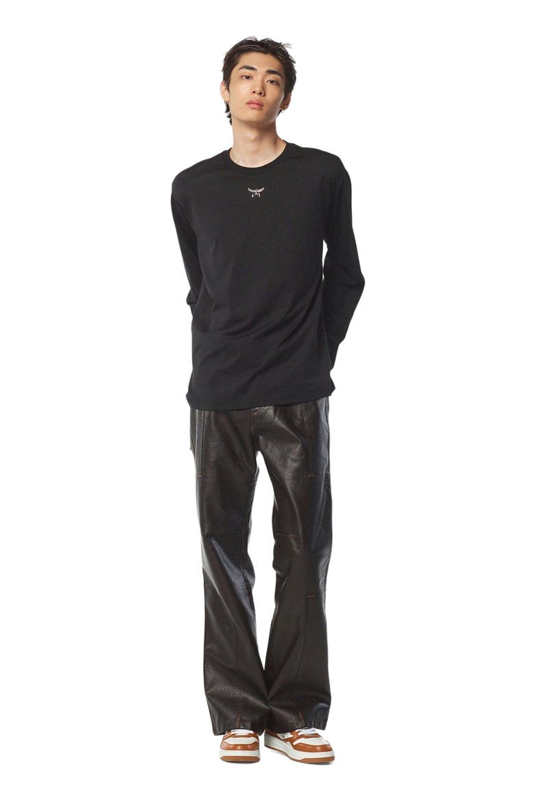 Essential Laurel Logo Shirt in Organic Cotton, Main, color, Black