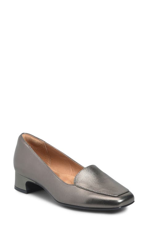 Lavender Loafer Pump
