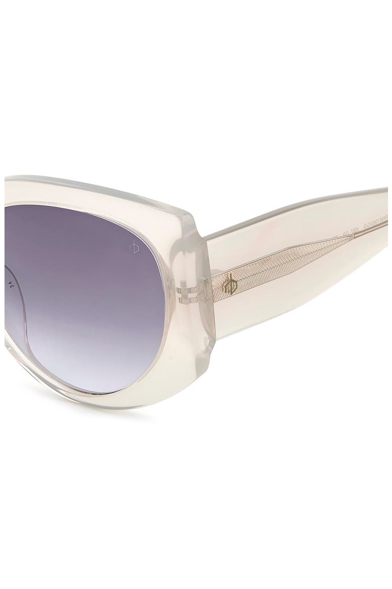 58mm Cat Eye Sunglasses, Alternate, color, GREY