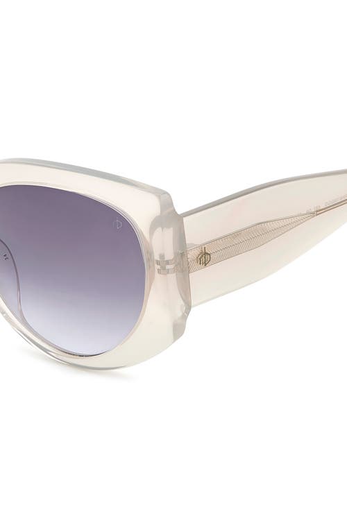 Rag & Bone 58mm Cat Eye Sunglasses In Purple