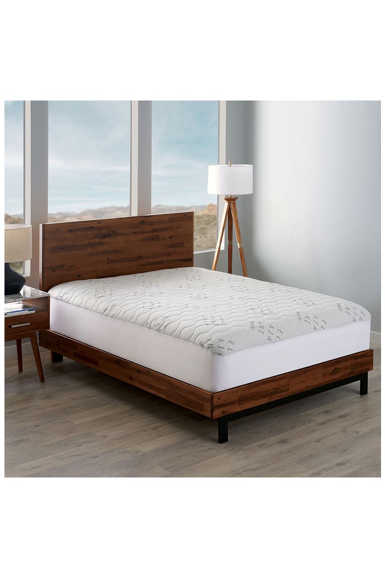 Hypoallergenic Mattress Protector, Alternate, color, WHITE