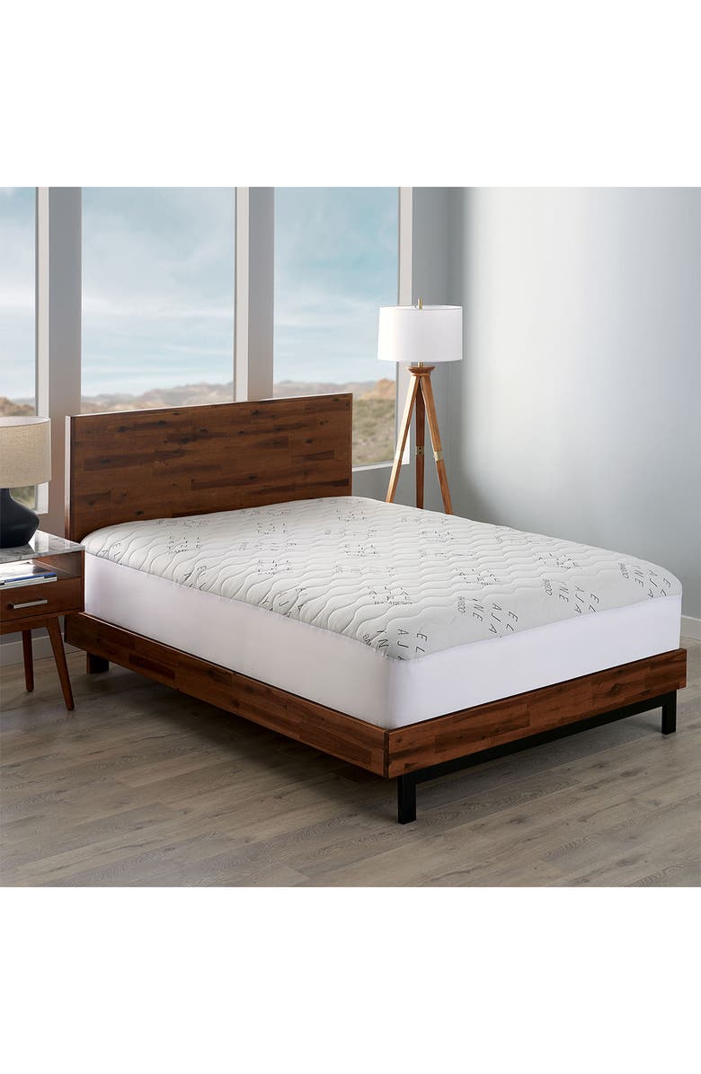 ELLA JAYNE HOME Hypoallergenic Mattress Protector, Alternate, color, White