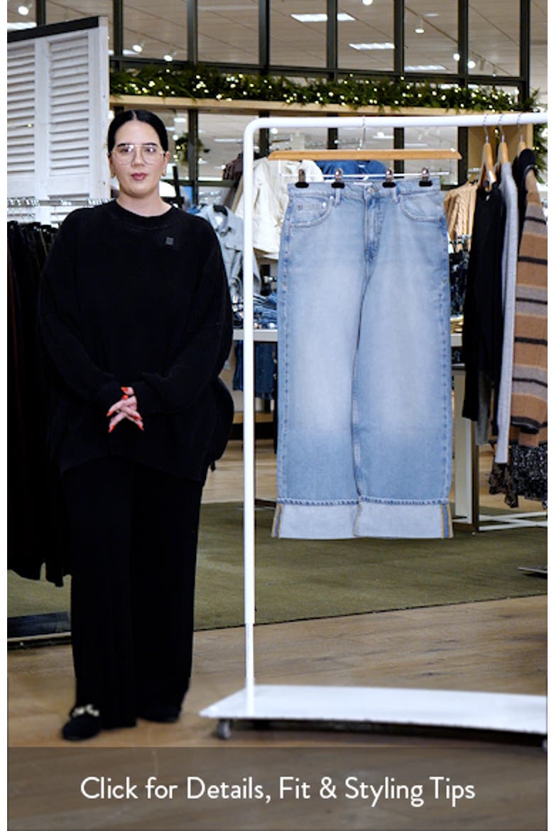 Good Standard Cuffed Hem Baggy Jeans video