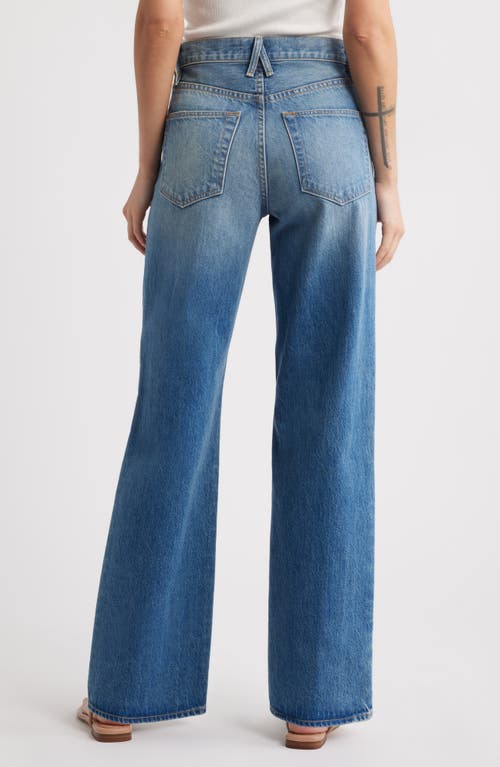 Slvrlake Grace High Waist Wide Leg Jeans In Heavy Hitter