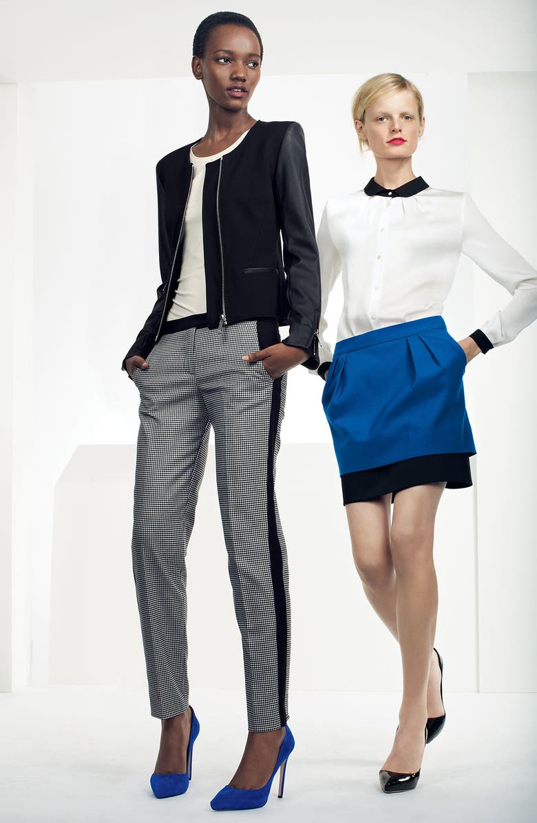 Vince Camuto Double Layer Skirt, Alternate, color, 