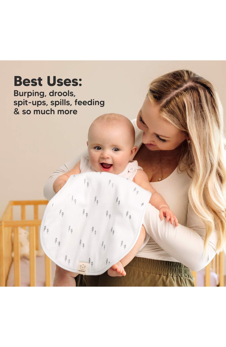 KeaBabies 4-Pack Hallo Burp Cloths, Alternate, color, Nordic