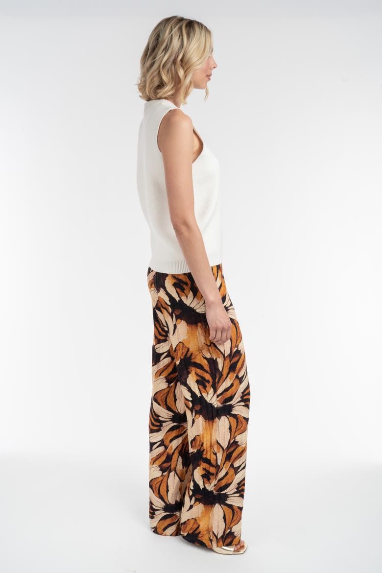 Knit Top With Embellish Trims, Alternate, color, White