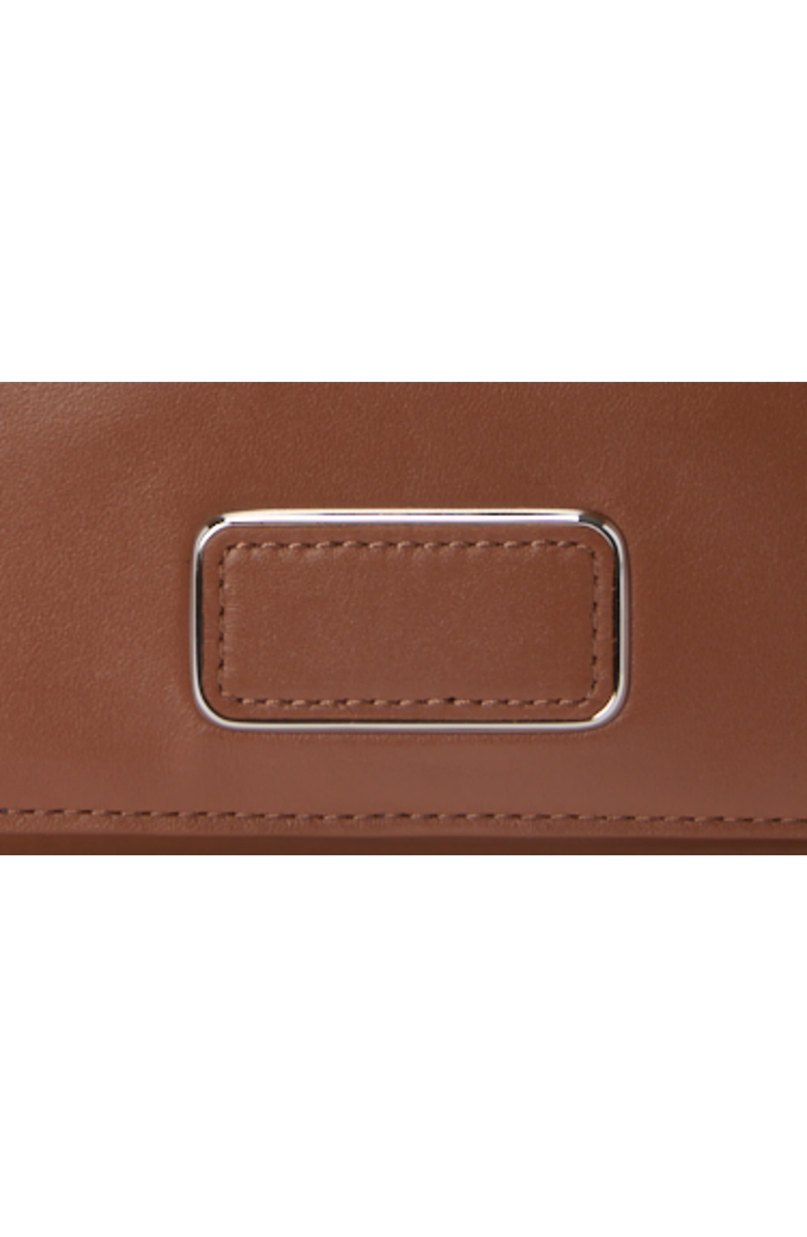 Voyageur Myla Leather Crossbody Bag, Alternate, color, SIENNA