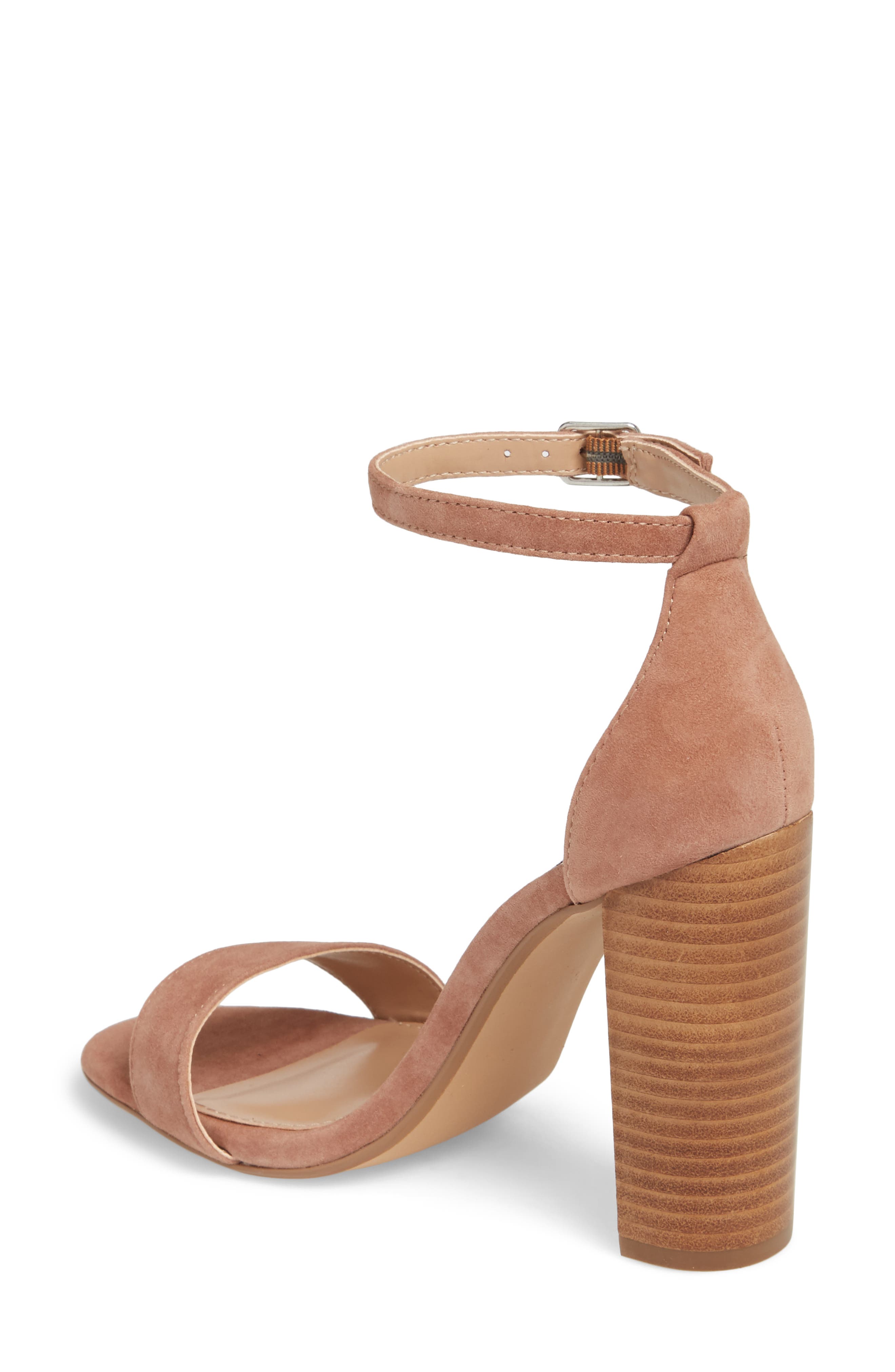 Carrson Ankle Strap Sandal, Alternate, color, TAN/ MULTI
