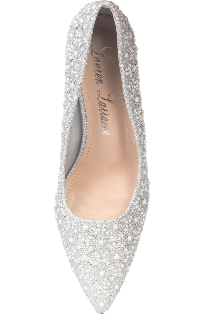 Lauren Lorraine Josephina Pumps, Alternate, color, Silver