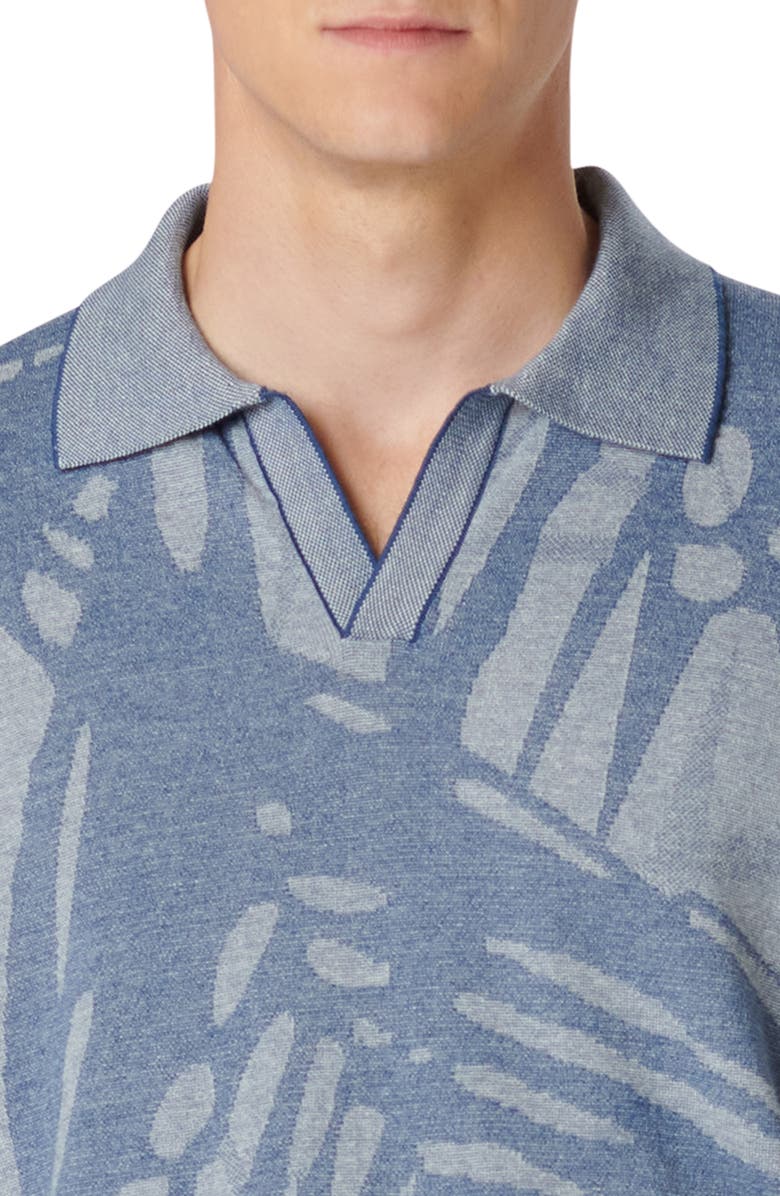 Bugatchi Johnny Collar Polo, Alternate, color, Slate