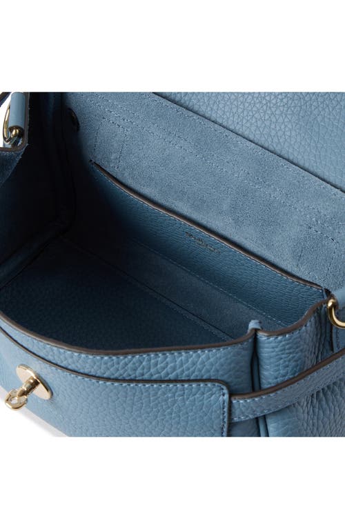 Mulberry Mini Alexa Leather Satchel In Brighton Blue