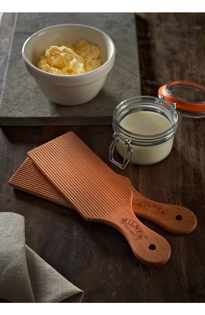 Kilner Beechwood Butter Paddles, Set of 2, Alternate, color, Clear