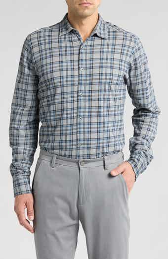 Coastaoro Plaid Button-Up Shirt