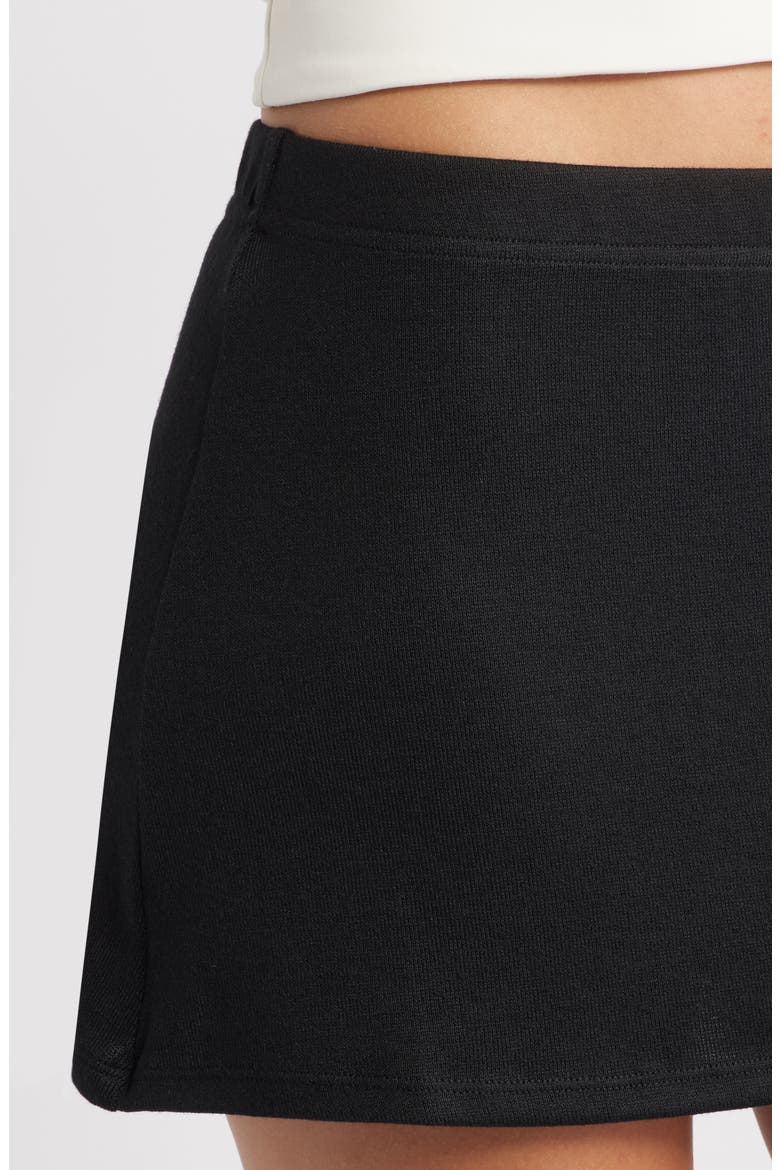 Easy Miniskirt, Alternate, color, BLACK