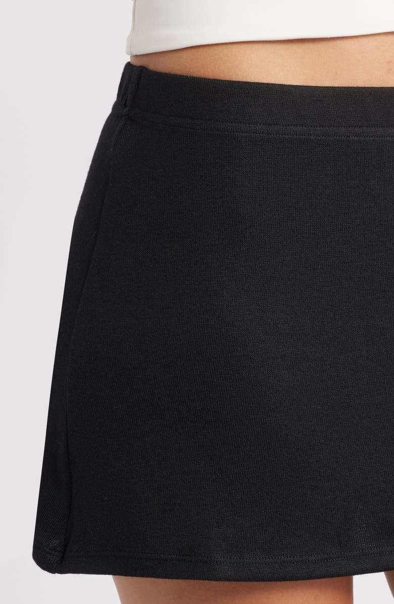 ARTLESS FOREVER Easy Miniskirt, Alternate, color, Black
