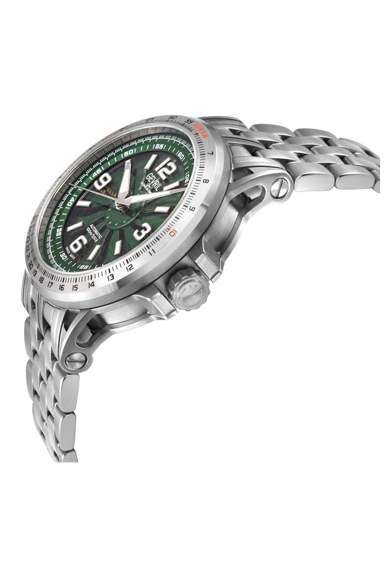 Wind Master Automatic Bracelet Watch, 44mm, Alternate, color, SILVER
