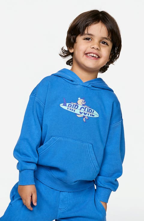 Kids' Surf Check Graphic Hoodie (Toddler & Little Kid)