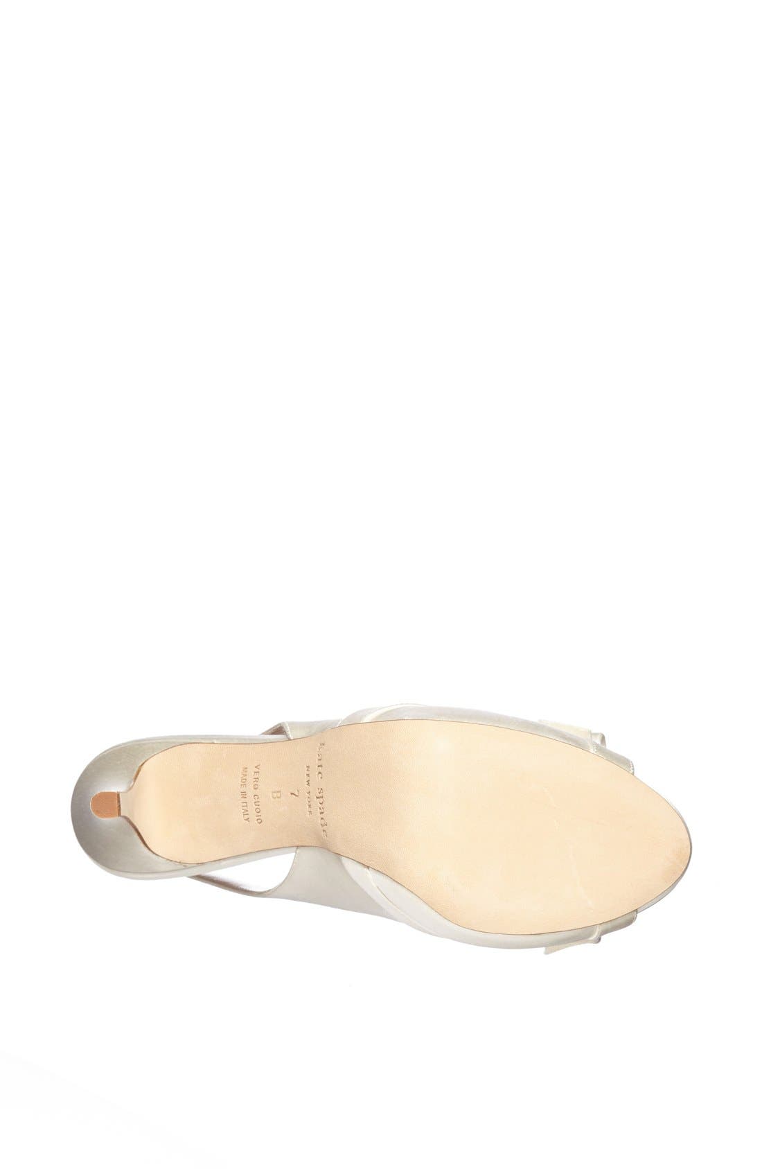 'grano' sandal, Alternate, color, IVORY SATIN