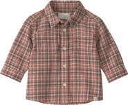 Little Planet Kids' Organic Cotton Flannel Button-Up Shirt