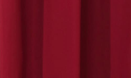 Outdoor Decor By Commonwealth Set Of 2 Cotton Curtain Panels In Burgundy
