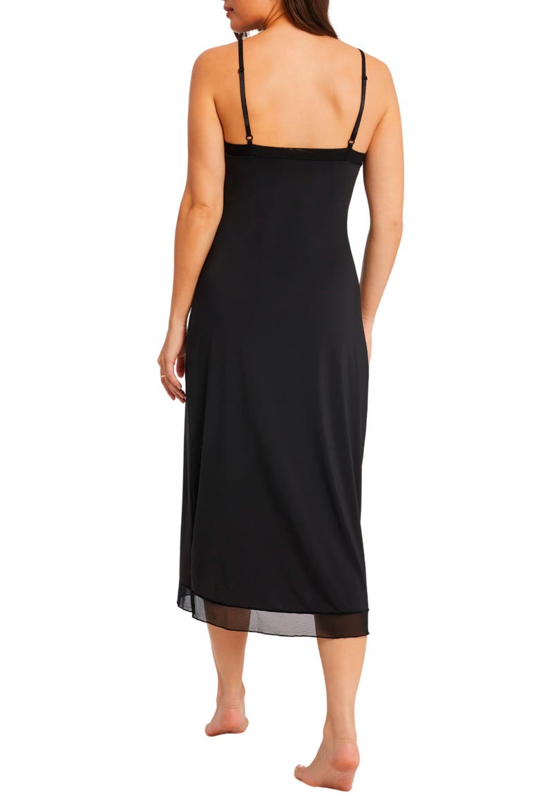Maxi Slip, Alternate, color, BLACK