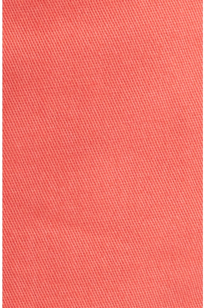 Rider Stretch Cotton Twill Shorts, Alternate, color, CORAL BLOSSOM