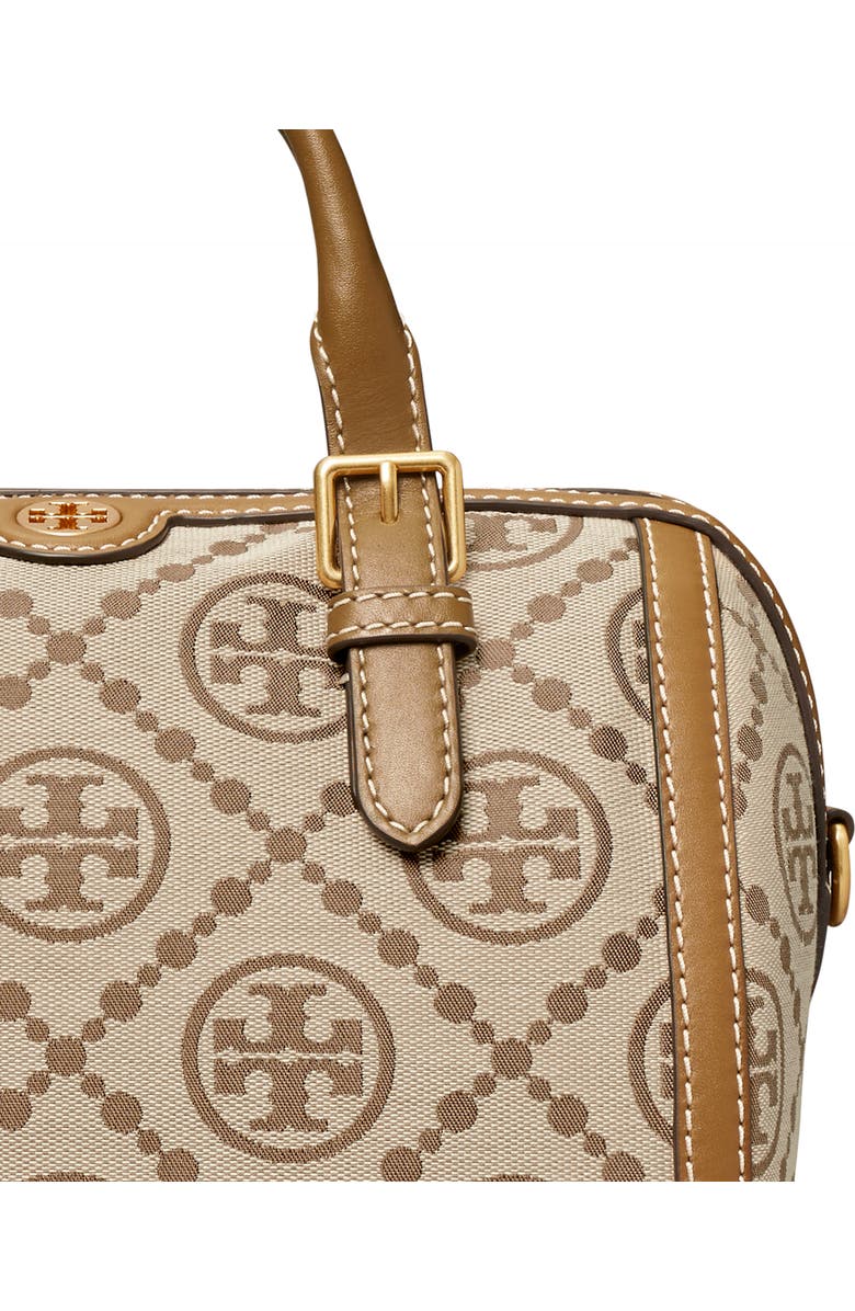 Tory Burch T Monogram Jacquard Barrel Shoulder Bag, Alternate, color,