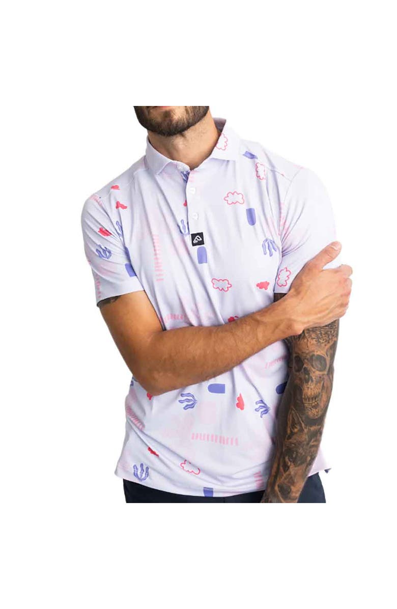 Easy.Eagle Easy Eagle Trees Men's Polo Shirt, Main, color, Trees