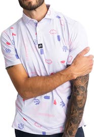Easy.Eagle Easy Eagle Trees Men's Polo Shirt