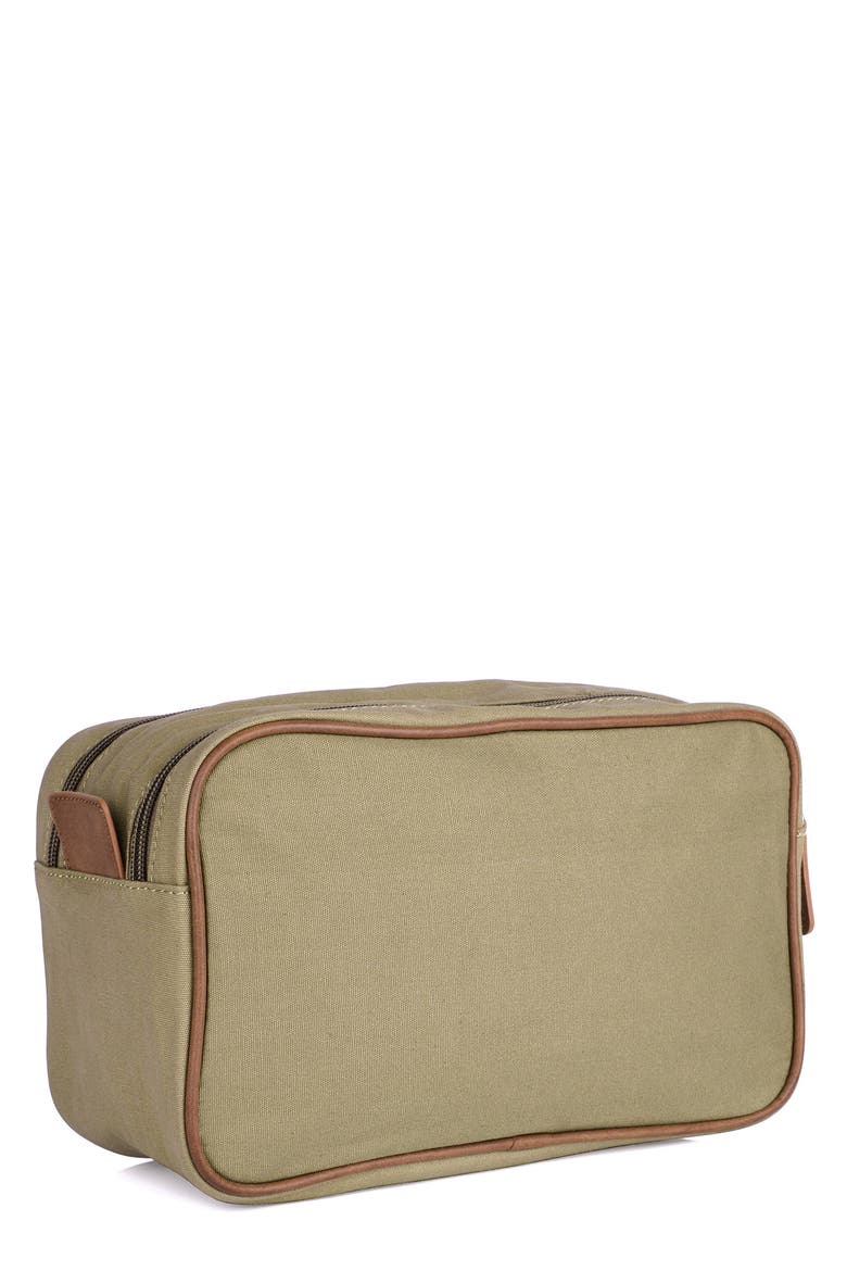 Double Zip Travel Kit, Alternate, color, OLIVE