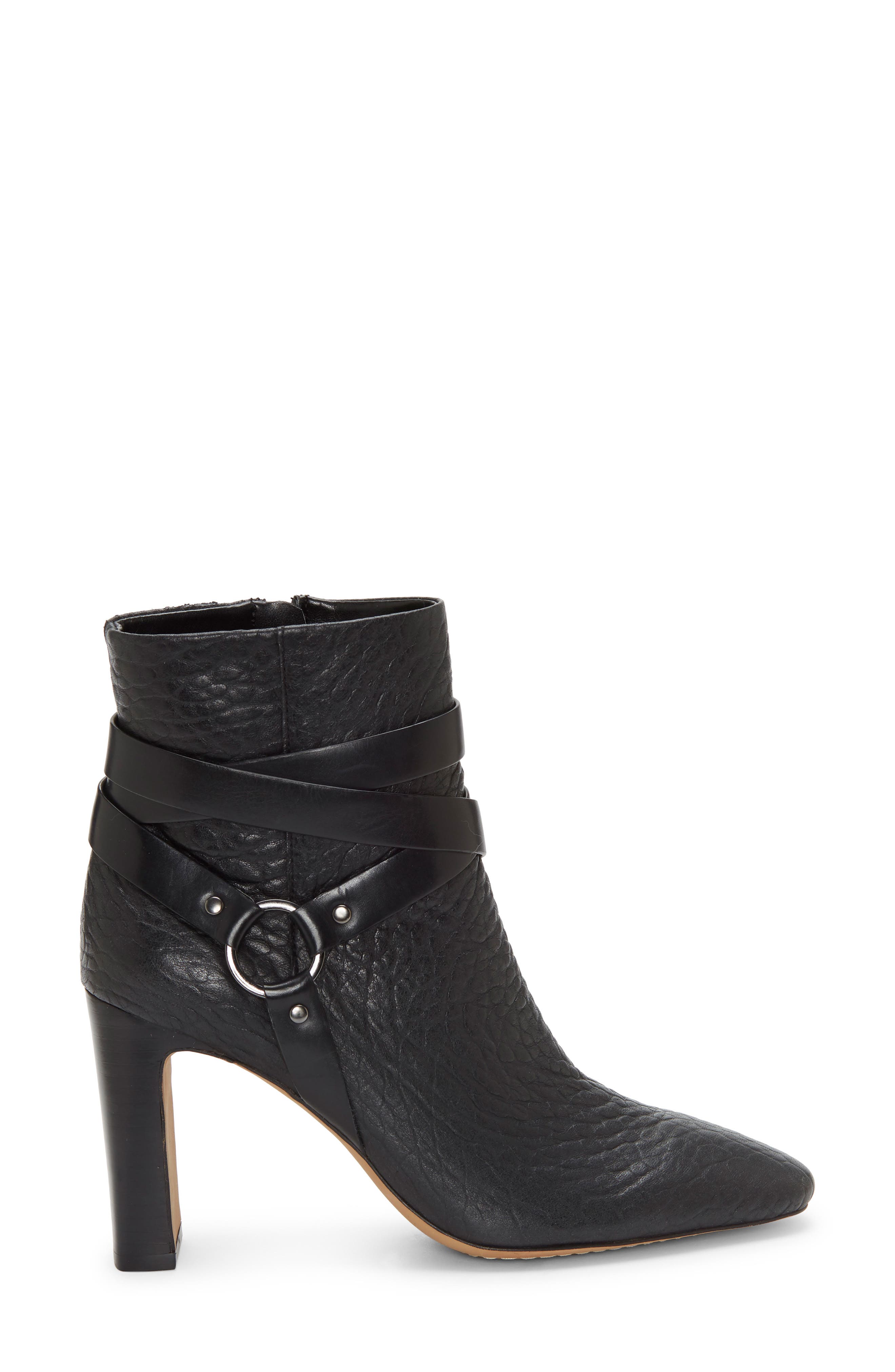 Vince Camuto Sestina Harness Square Toe Bootie, Alternate, color, 