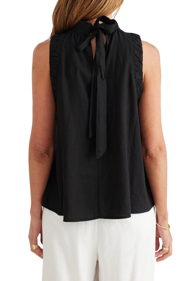 Brave+True Kelley Linen Blend A-Line Top, Alternate, color,