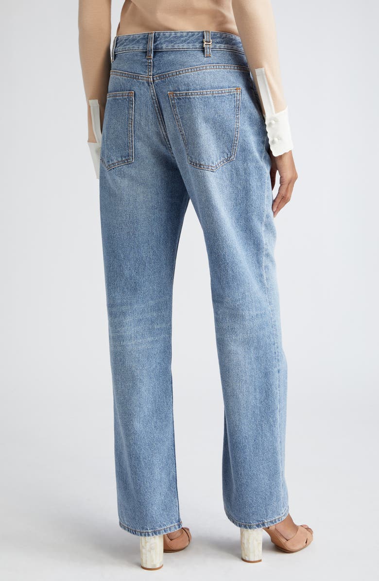 Chloé High Waist Flare Leg Jeans, Alternate, color,