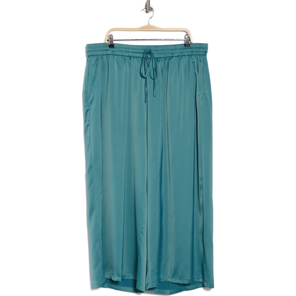 ADRIANNA PAPELL ADRIANNA PAPELL DRAPEY WIDE LEG PANTS
