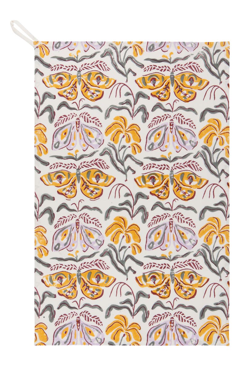 Now Designs Print Tea Towel, Main, color, Nocturna