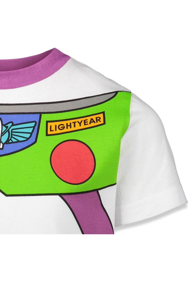 Toy Story 2-Pack Short Sleeve T-Shirts, Alternate, color, Buzz Grey White