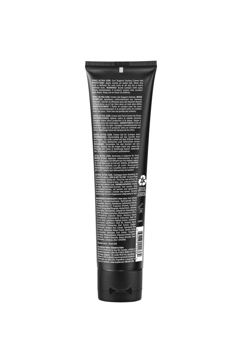 SexyHair Style Ultra Curl Support Styling Crème-Gel 5.1 oz, Alternate, color, N/A