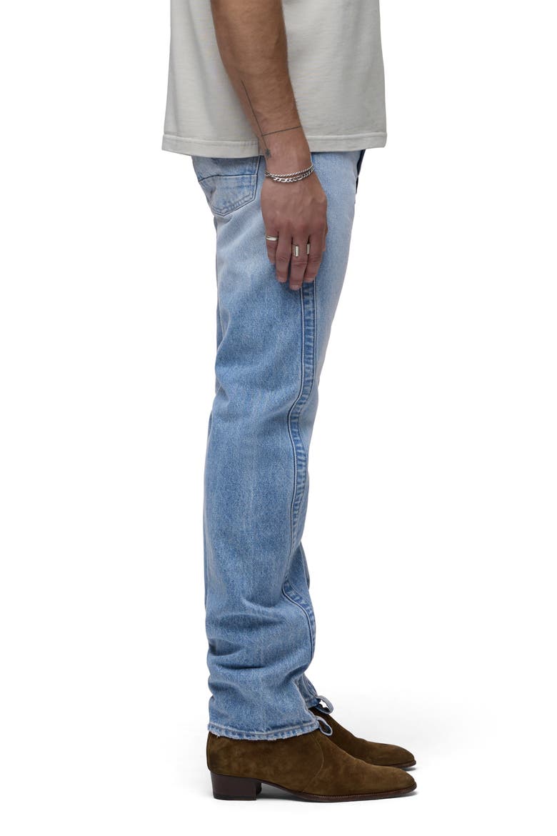 Twisted Seam Straight Leg Jeans, Alternate, color, EAST PARK