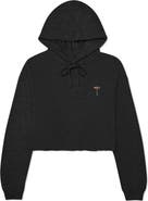 Dalix Coffee Martini Cropped Hoodie