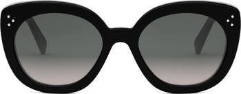 CELINE Bold 3 Dots 56mm Butterfly Sunglasses | Nordstrom CELINE Bold 3 Dots 56mm Butterfly Sunglasses | Nordstrom
