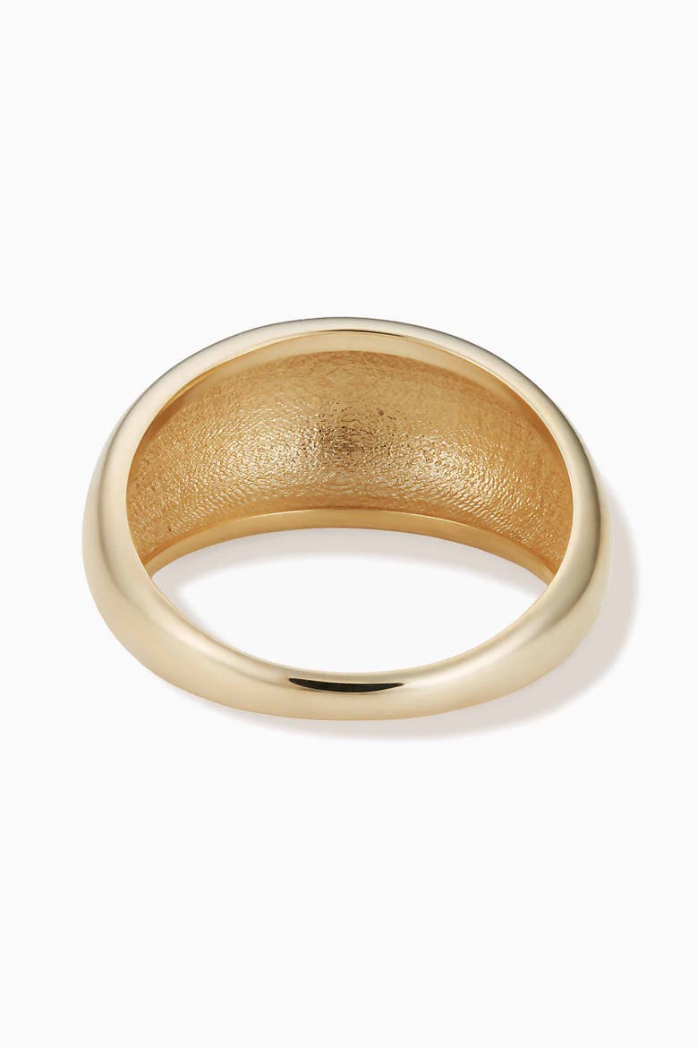 14K Yellow Gold Archie Bold Ring, Alternate, color, Yellow Gold