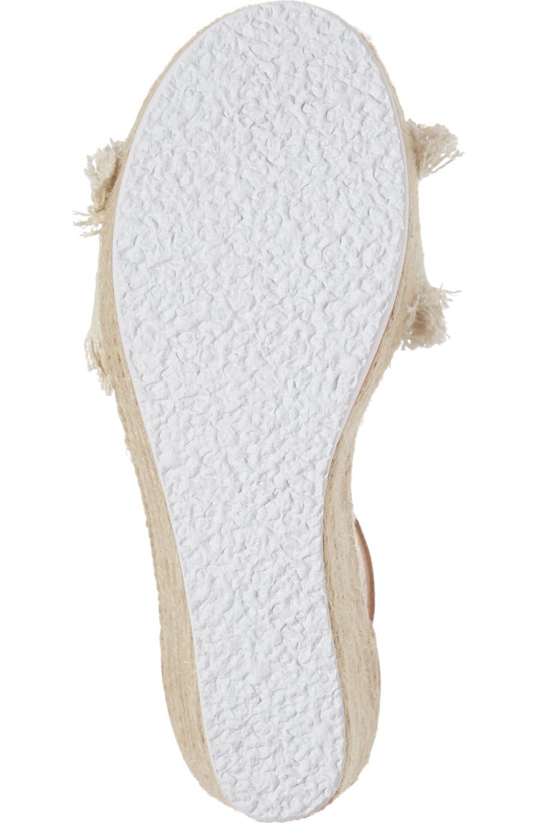 Steve Madden Valley Fringed Platform Wedge Sandal, Alternate, color,