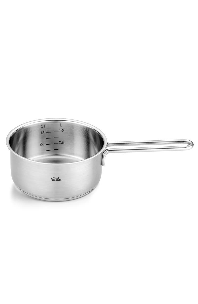 Fissler Pure Collection Stainless Steel Saucepan, Main, color,
